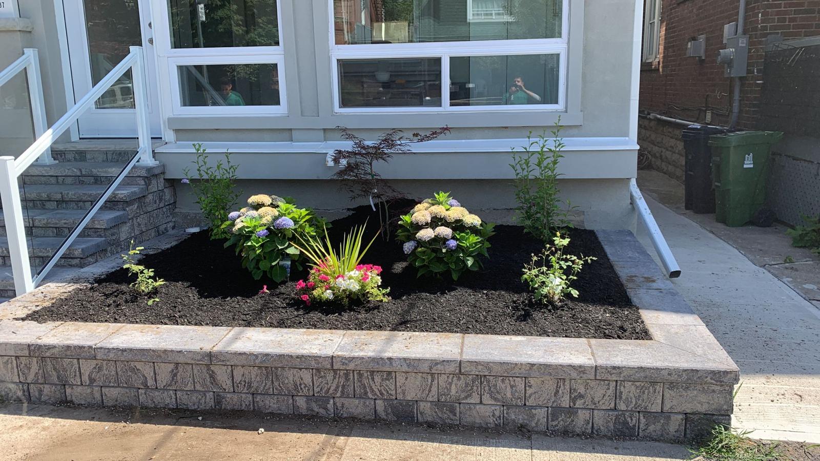 Flower bed design